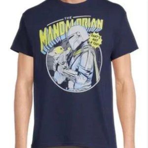 Star Wars The Mandalorian & Grogu "That's Not A Toy" Navy Blue Size 2XL shirt